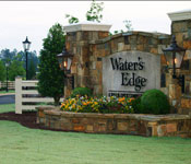 Water's Edge entrance